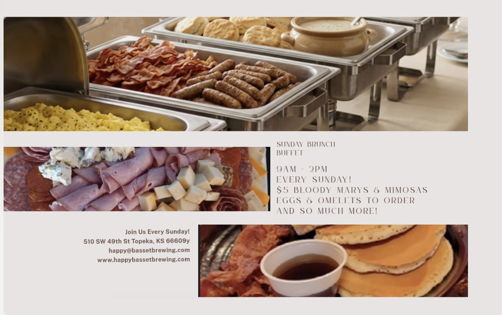 Basset Bites Brunch Buffet