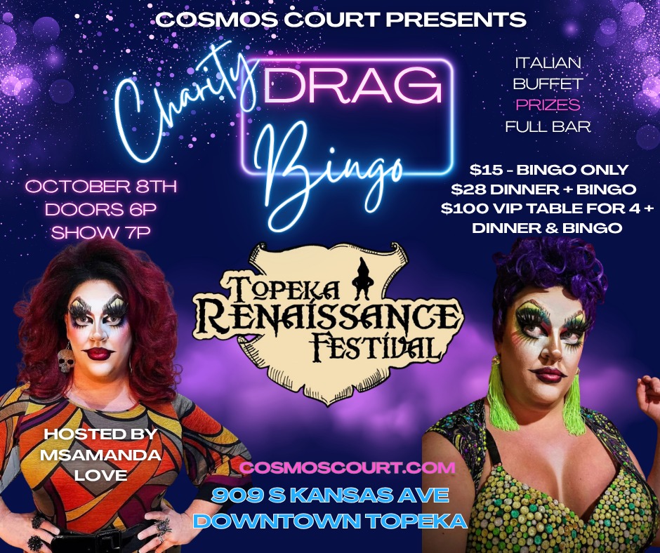 Charity Drag Bingo for The Topeka Renaissance Festival