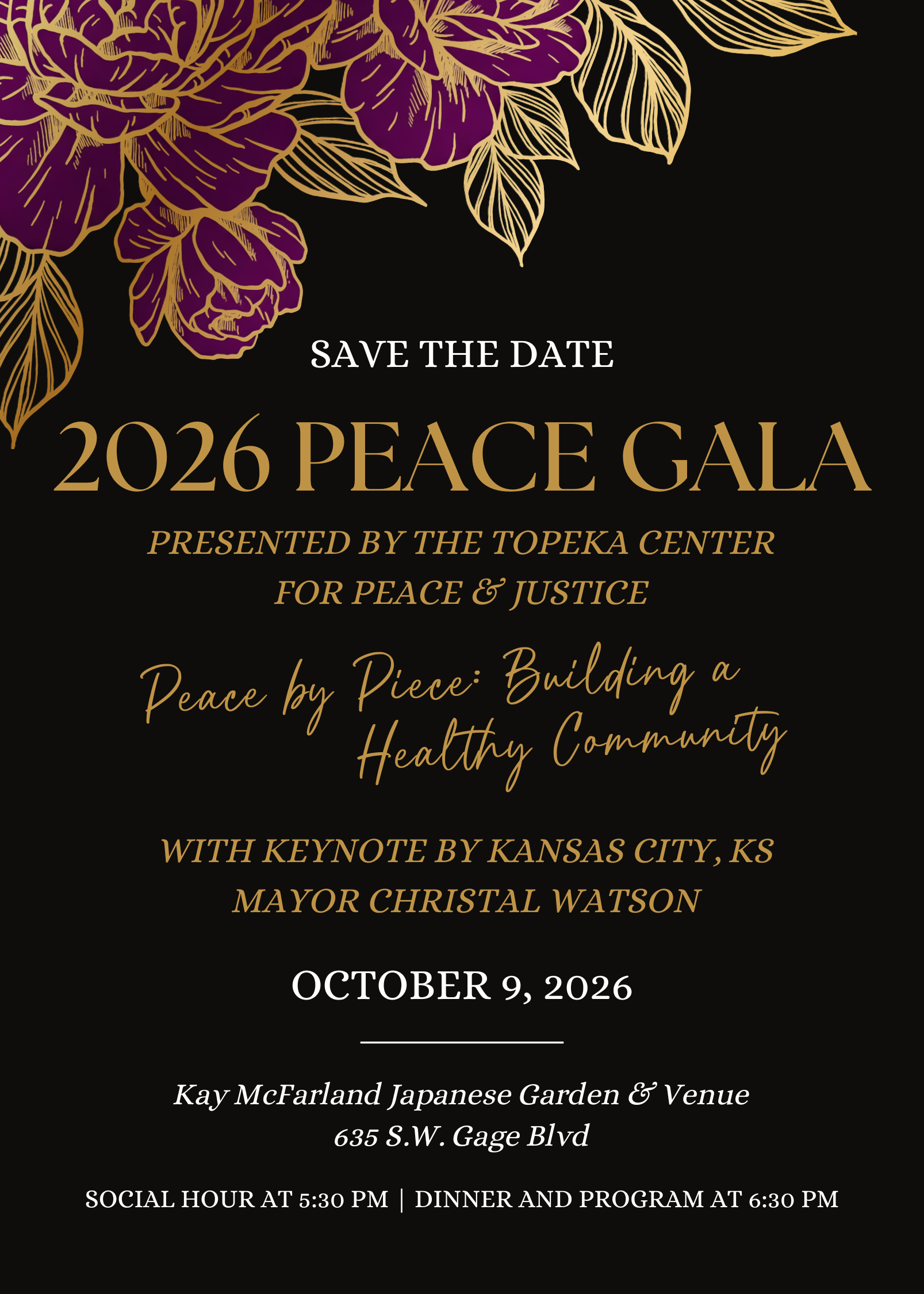 2026 Peace Gala