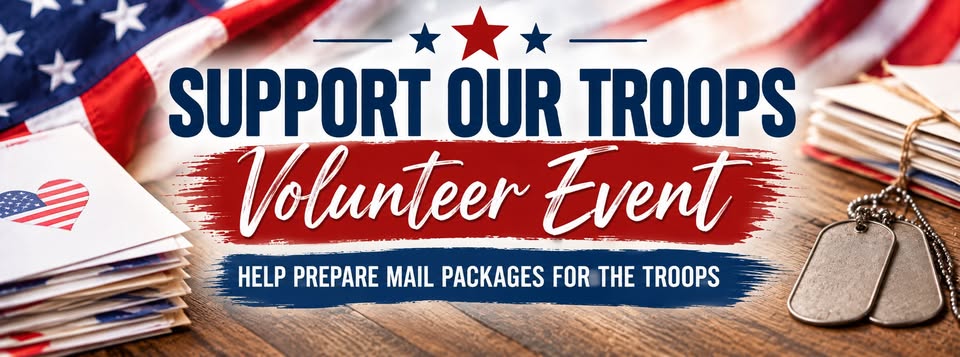 Support Our Troops Volunteer Event