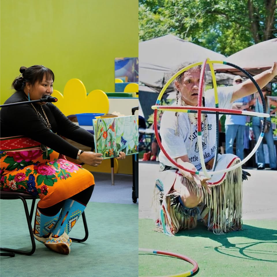 Open Indigenous Peoples’ Day: Storytime with Christinia Haswood & Hoop Dancing feat. Dennis Rogers