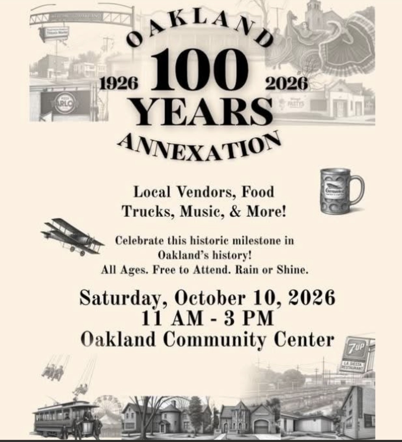 Oakland 100 Years Annexation Community Party