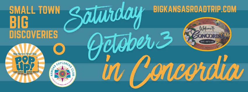 Big Kansas Road Trip Pop-Up in Concordia, KS