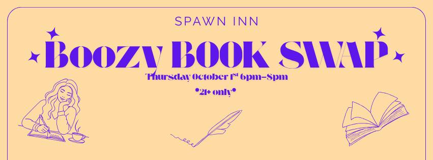 Spawn Inn- Boozy Book Swap