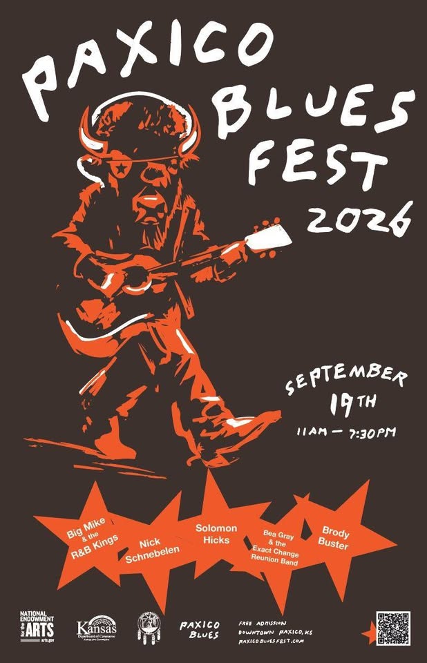 2026 Paxico Blues Festival