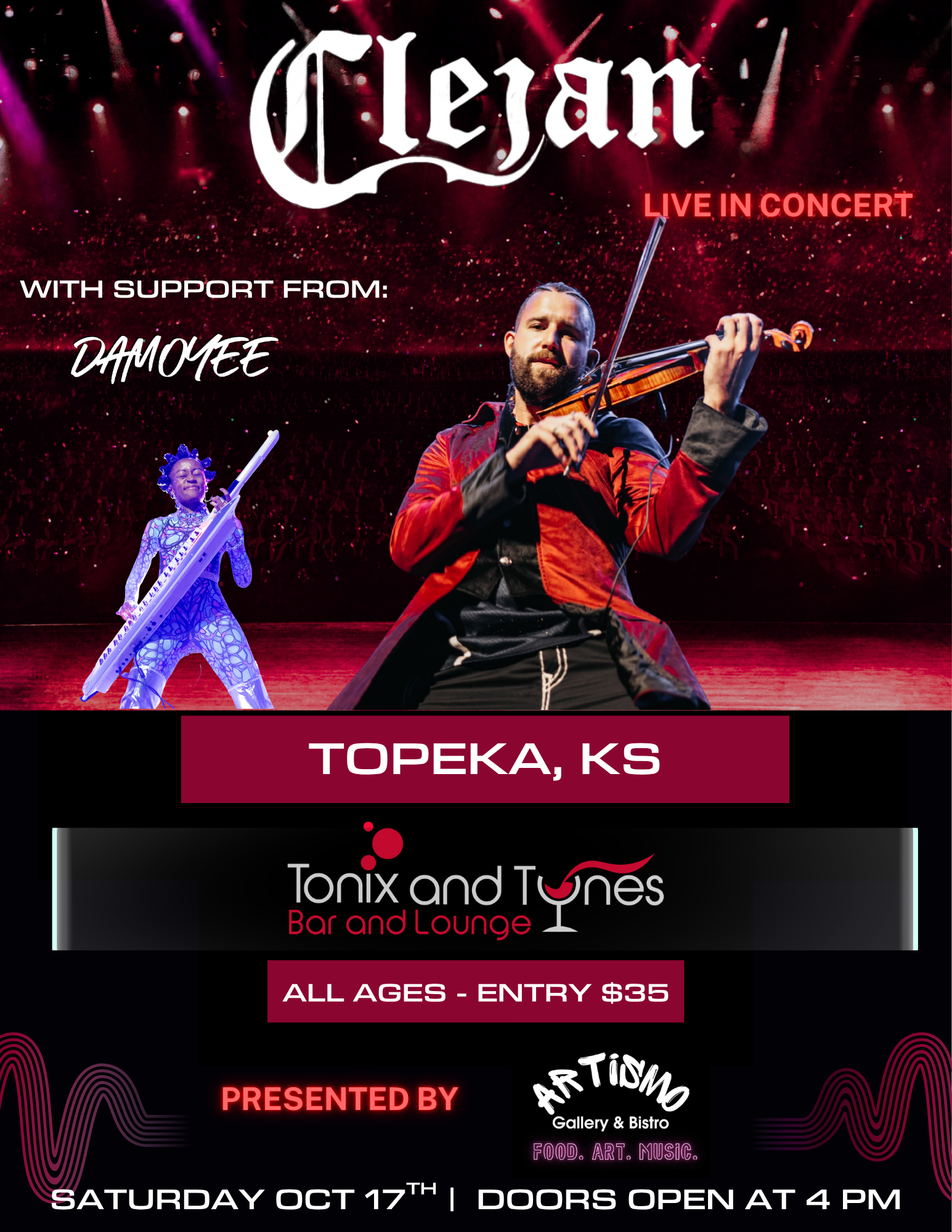 Clejan - Strings of Valhalla Tour