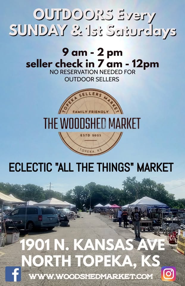 THE WOODSHED 1ST SAT & SUN OUTDOOR MARKET