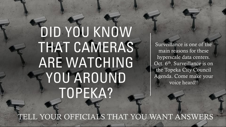 Topeka City Council: Surveillance Cameras on the Agenda!