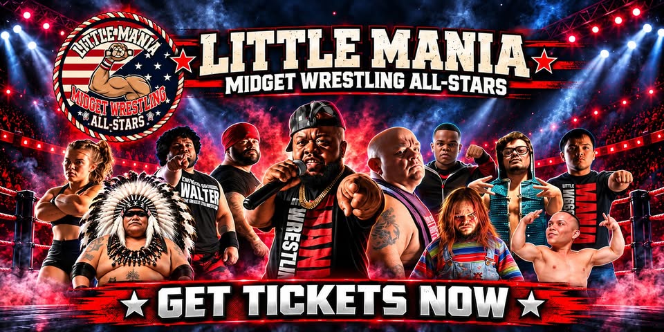 Little Mania Wrestling: Big Action, Tiny Wrestlers! Topeka, KS!
