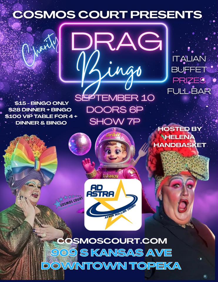 Charity Drag Bingo for Ad Astra Jr. Roller Derby Team