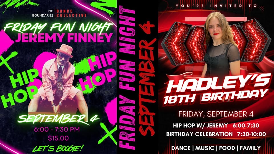 FRIDAY FUN NIGHT: SEPTEMBER EDITION