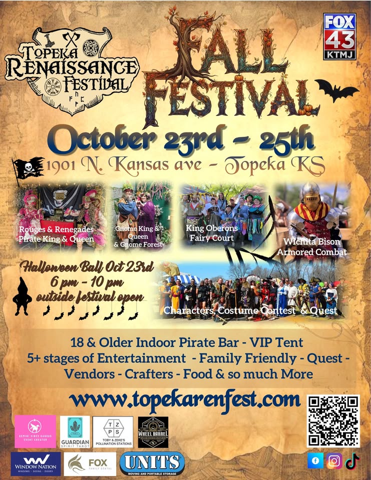NO MARKET - Topeka Renaissance Festival is happening