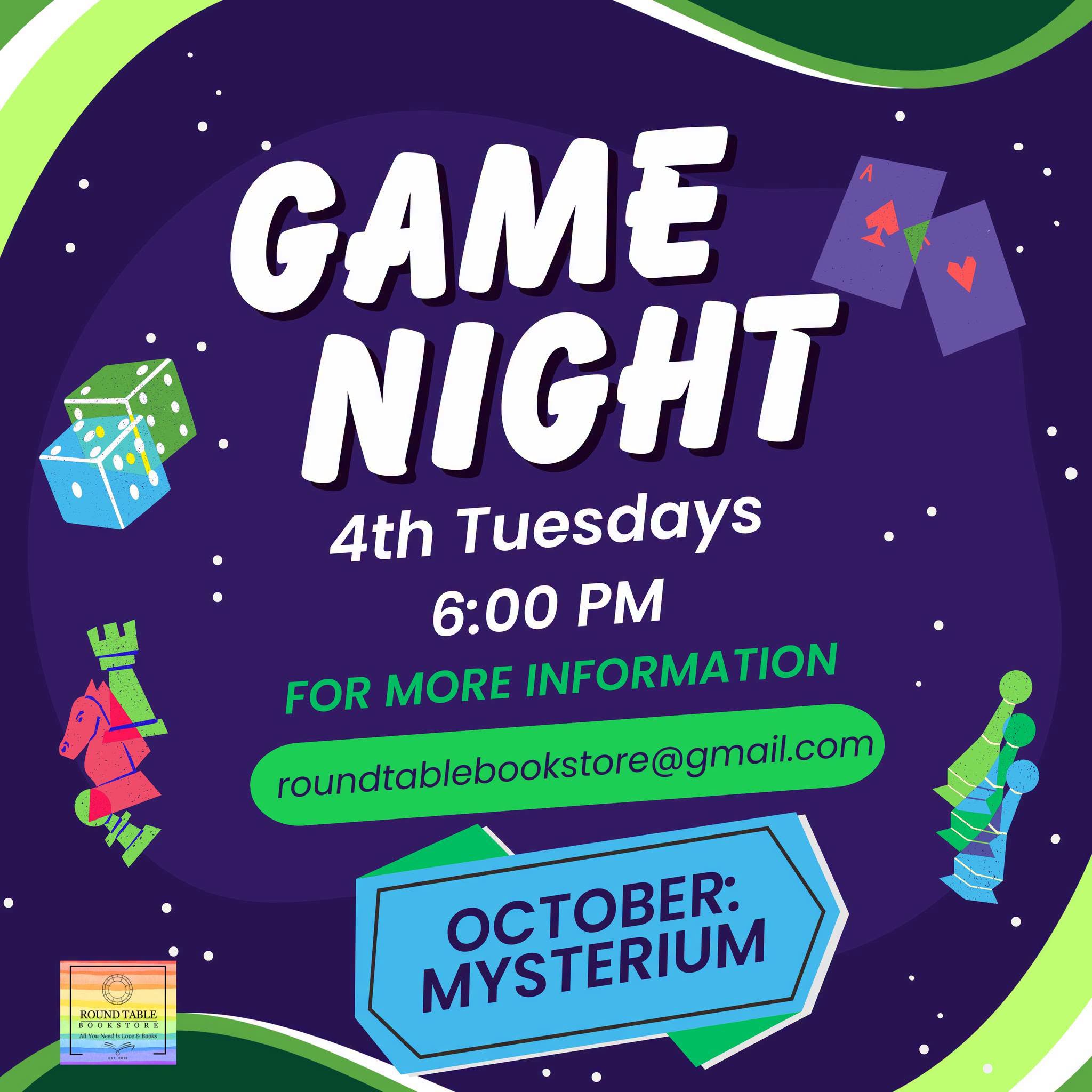 Game Night at the Bookstore