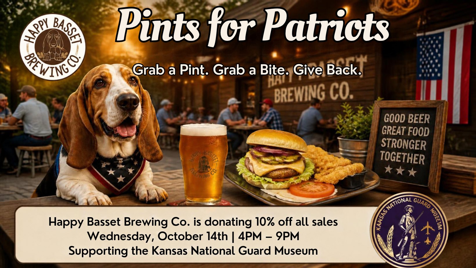 Pints For Patriots - Supporting the Kansas National Guard Museum