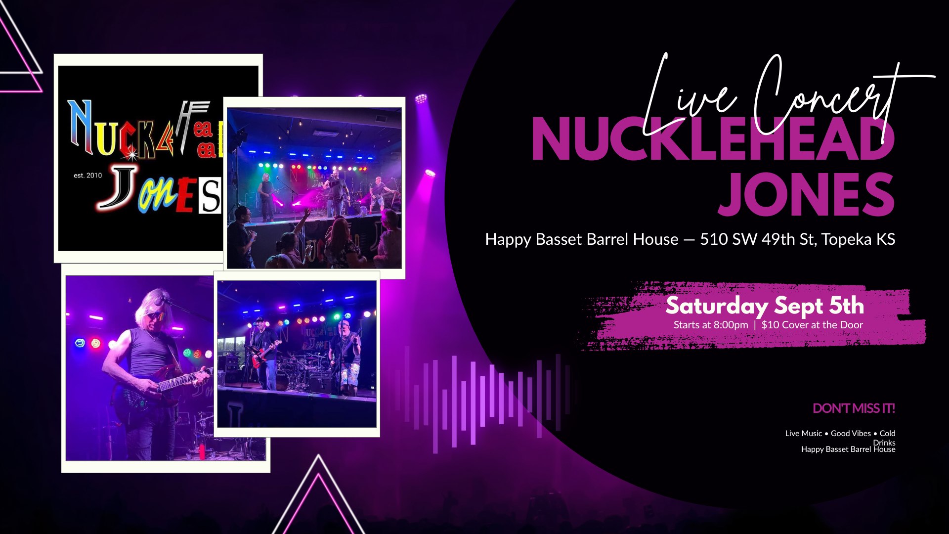 Knucklehead Jones - Live @ Happy Basset