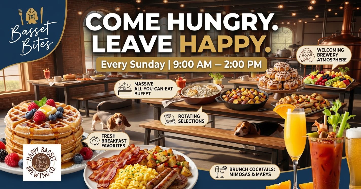 Basset Bites Brunch Buffet