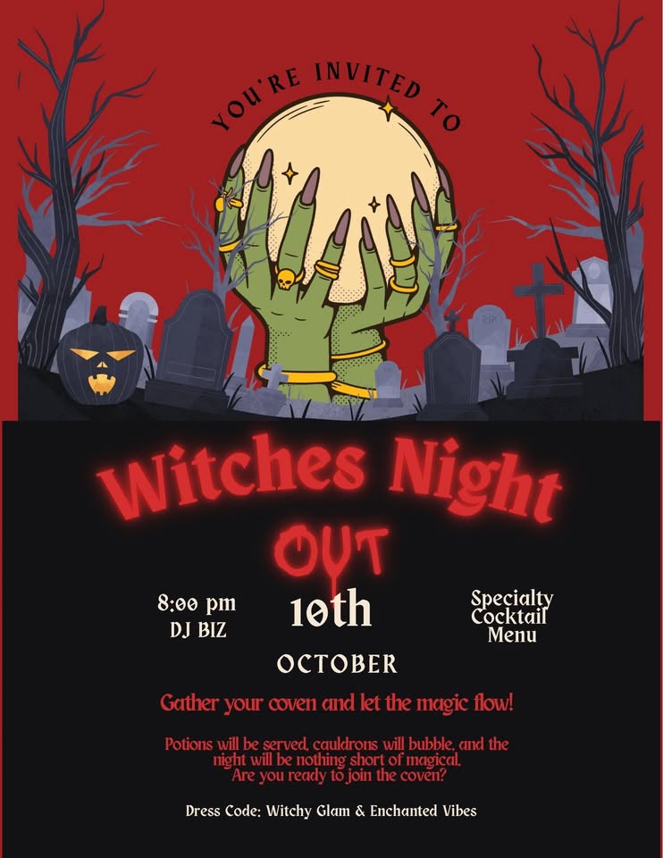 Witches Night Out with DJ BIZ! 🔮